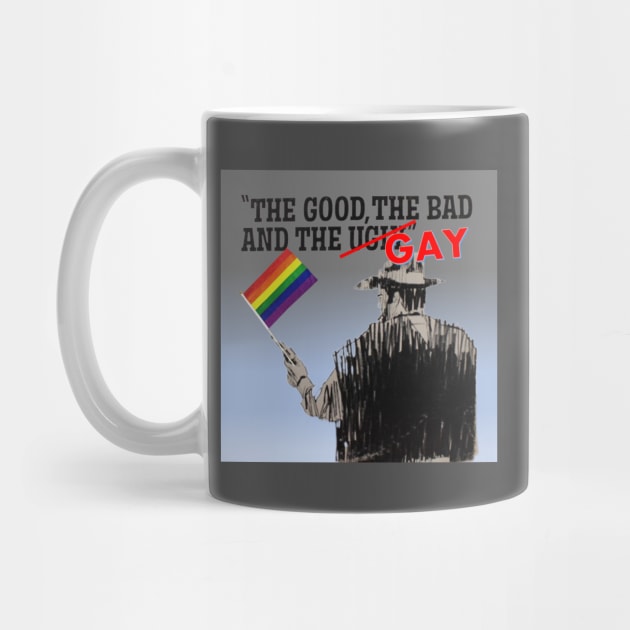 Gay Pride Western Cowboy Design by Battlefoxx Living Earth